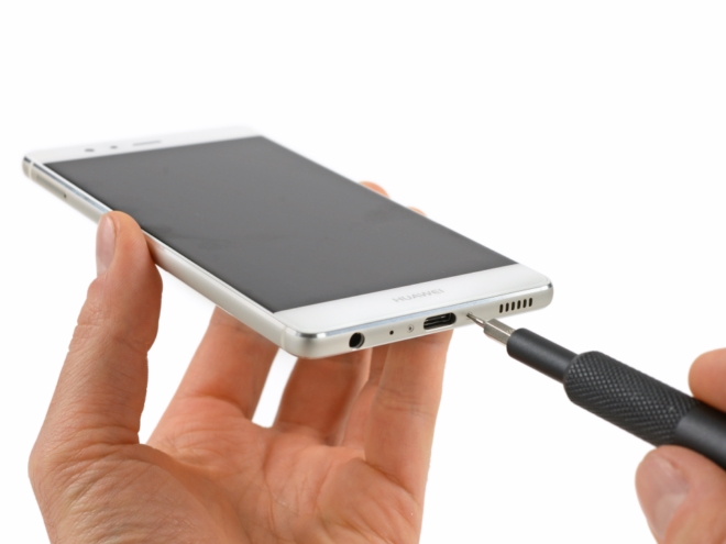 Разборка Huawei P9 для замены экрана Разборка Huawei P9 для замены экрана